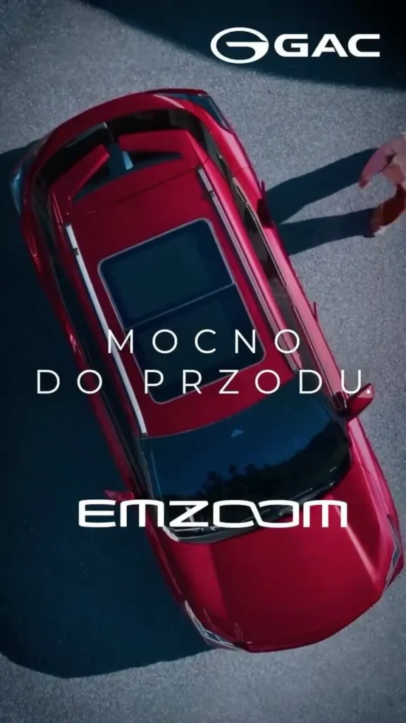 GAC EMKOO hybryda - nowoczesny design SUV-a hybrydowego na zdjęciu